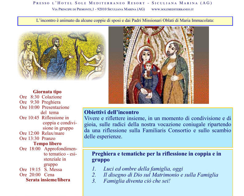 Incontro estivo 2014